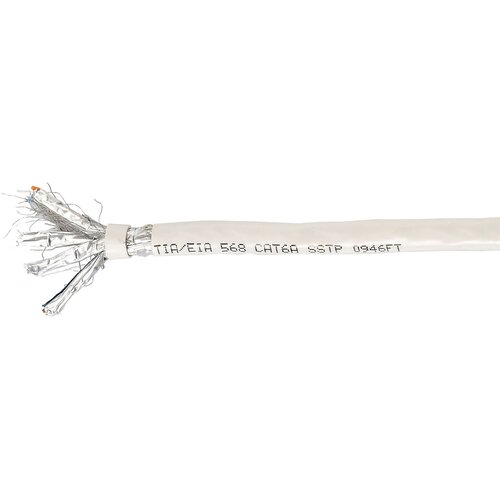 Equip Cat.6A S /FTP Installation Cable, LSZH, Solid Copper, 100m Cijene