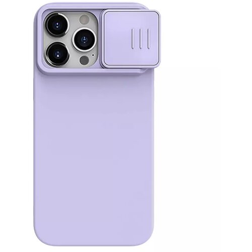 Nillkin Maska za telefon iPhone 15 Pro 6.1 CamShield Silky, Lavanda Cene