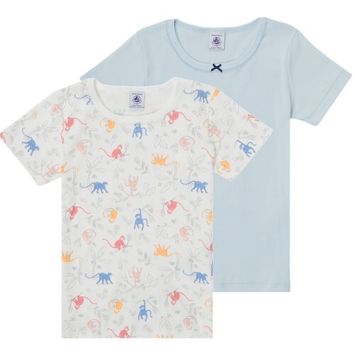 Petit Bateau Majice s kratkimi rokavi MAILYS Večbarvna Slike