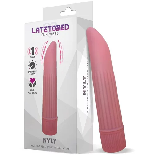 LATETOBED Nyly Pink večstopenjski stimulator, (21079119)