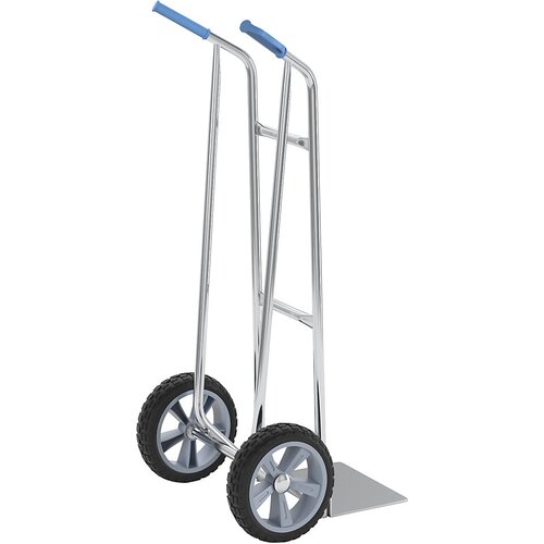 eurokraft basic aluminijast voziček za prevoz vreč, nakladalna plošča šxg 300 x 210 mm, nosilnost 150 kg Cene