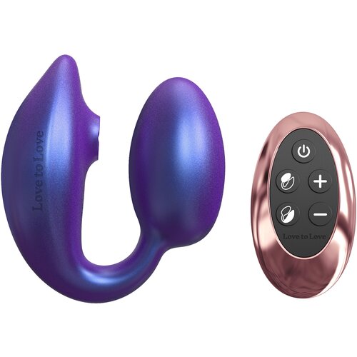 Love To Love LWonderlover - vibrator za G-točku klitorisa (metalno ljubičasta) Cijene