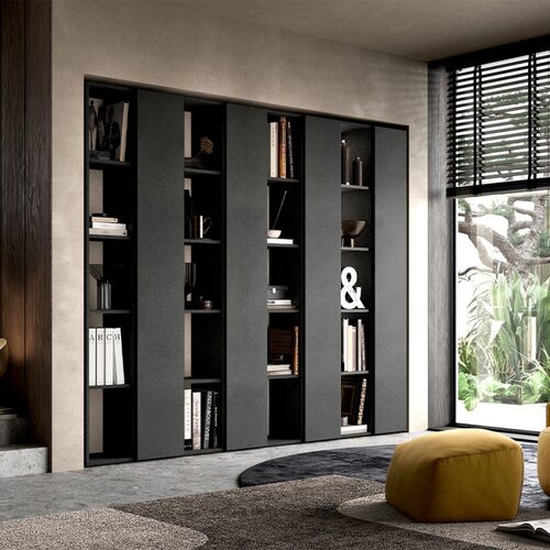 LC Mobili Stenska odprta knji�na polica za dnevno sobo INFINITY 2.0 900011-LV Cene