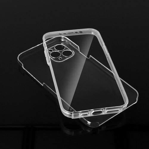  360 Full Cover dvodelni prozorni ovitek za Huawei P SMART PLUS 2019 Slike