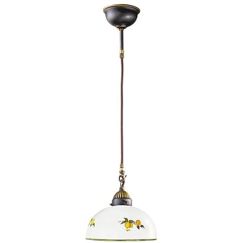  Kolarz 731.30.129 - Visilica na sajli NONNA 1xE27/75W/230V prečnik 30 cm, sa motivom limuna Cene