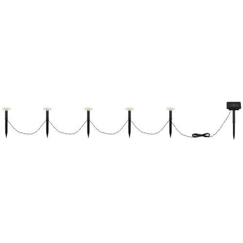 Globo 36354-5 - LED solarni lanac 5xLED/0,06W/3V IP44 cvetovi Slike