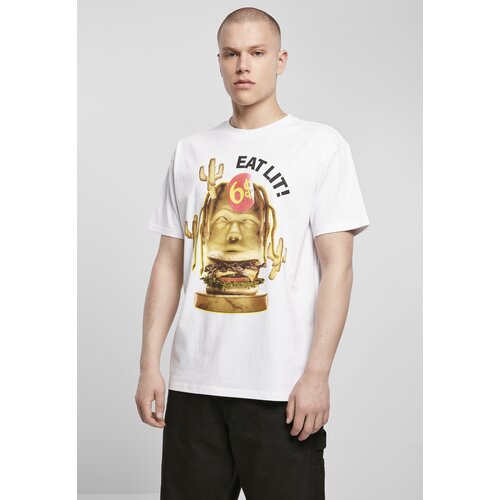 MT Upscale Eat Lit Oversize Tee White Slike