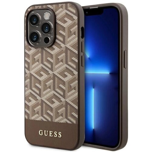 Guess OVITEK GUHMP14XHGCFSEW ZA IPHONE 14 PRO MAX 6.7 - RJAV GCUBE STRIPES MAGSAFE, (21834431) Cene