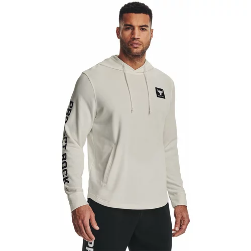 Under Armour Project Rock Terry Hoodie Pulover Bela