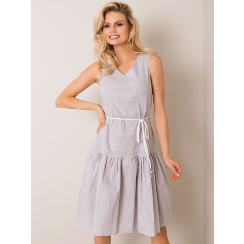 LAKERTA Dress-LK-SK-508215.30P-white-grey Slike