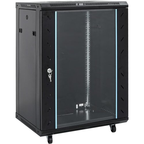 VidaXL Komunikacijski ormarić 15U pomični 19 &amp;quot; IP20 53 x 40 x 80 cm Slike