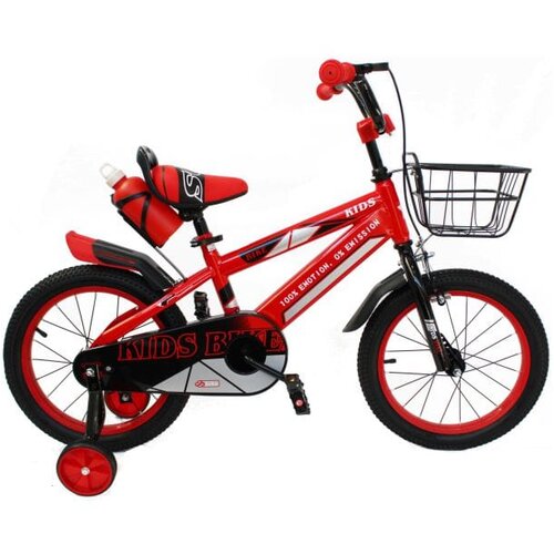 Kids ride Bicikl za dječake 26628/KB006, 16 inch, Crvena Cijene