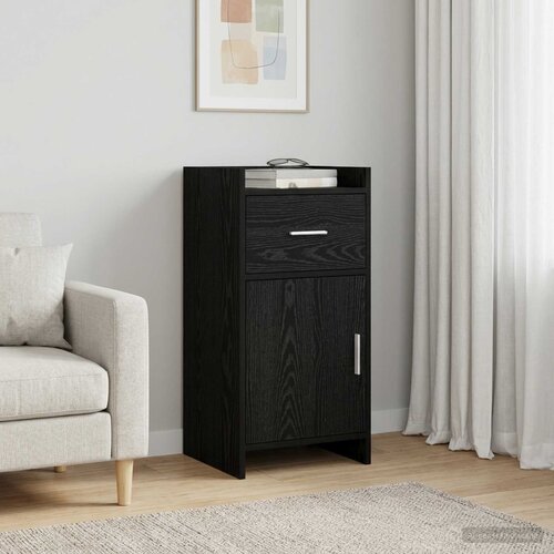  Kreveta Crni hrast 40 x 36 x 80 cm Konstruirano drvo Cijene