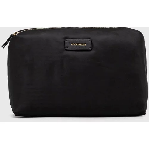 Coccinelle Kozmetična torbica črna barva