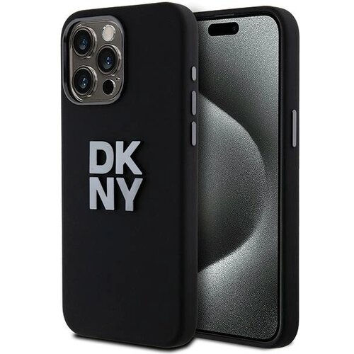 Dkny OVITEK IZ TEKOČEGA SILIKONA ZA IPHONE 15 PRO ČRN, (21898021) Cene