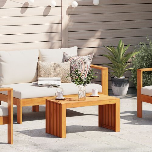 vidaXL Stolić za kavu 70x35x35 cm Puno drvo akacija Cijene