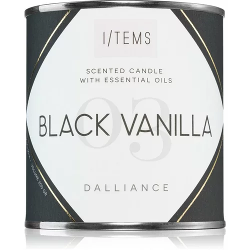 Items Essential 03 / Black Vanilla mirisna svijeća 200 g