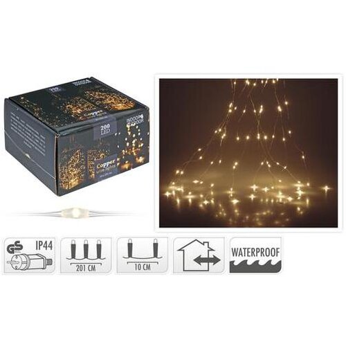 Lampice 200LED WW S ADAPTEROM Cijene