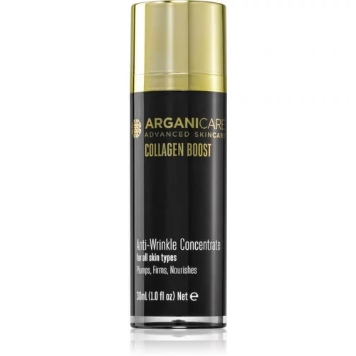 Arganicare Collagen Boost Anti-Wrinkle Concentrate koncentrat protiv bora za mladenački izgled 30 ml