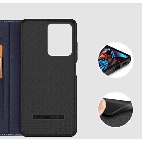Dux ducis Skin X2 &amp;ndash; preklopna torbica za Redmi Note 12 Pro 5G plava Slike
