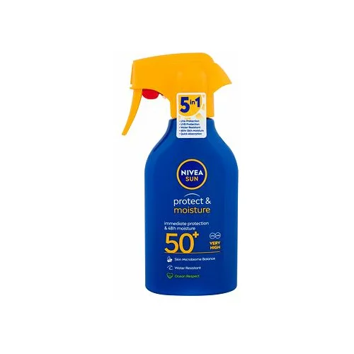 Nivea Sun Protect & Moisture SPF50+ vlažilni losjon za sončenje 270 ml
