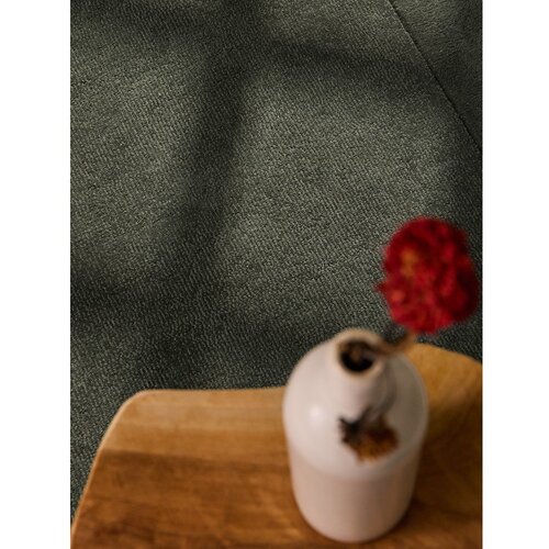 Villeroy Boch Tamno zeleni ručno rađen tepih od mje&amp;scaron;avine vune 80x150 cm Kari &amp;ndash; Slike