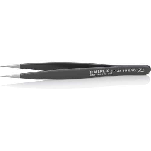 Knipex precizna pinceta ESD 130 mm izvedba ESD ravni, snažni vrhovi duljina 130 Cijene