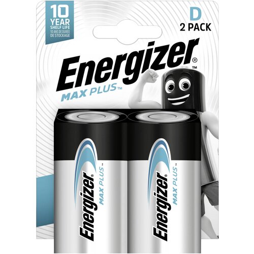 Energizer Max Plus mono (d)-baterija alkalno-manganov 1.5 V 2 kos, (20635733) Cene