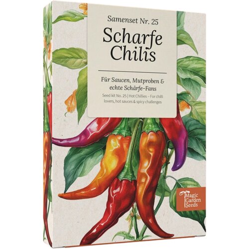 Magic Garden Seeds Pekoči čiliji - set semen - 1 set. Cene