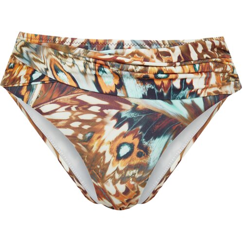 Trendyol Animal Pattern Knotted High Waist Bikini Bottoms Slike