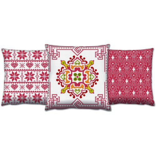 Opviq Set od 3 jastuka 43x43cm &amp;Scaron;areni Slike