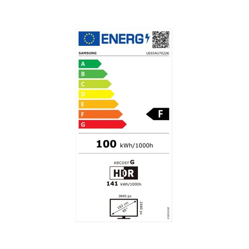 Samsung LED televizor UE65AU7022KXXH uhd smart Slike