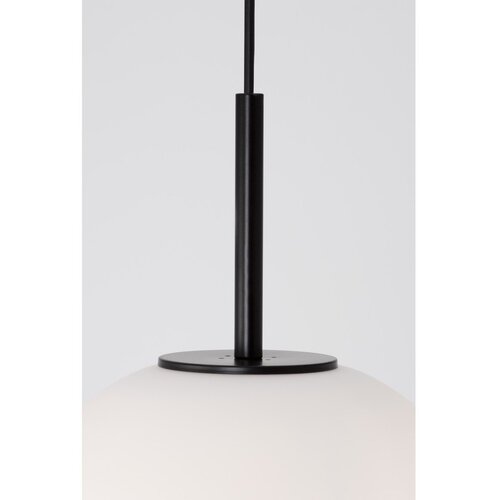 Nova Luce Bijela/crna staklena viseća svjetiljka &amp;oslash; 27 cm Lato &amp;ndash; Slike