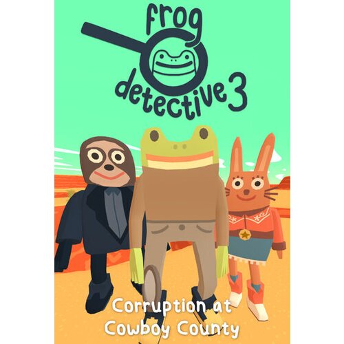  frog detective 3: corruption at cowboy county steam key (pc) global Cene