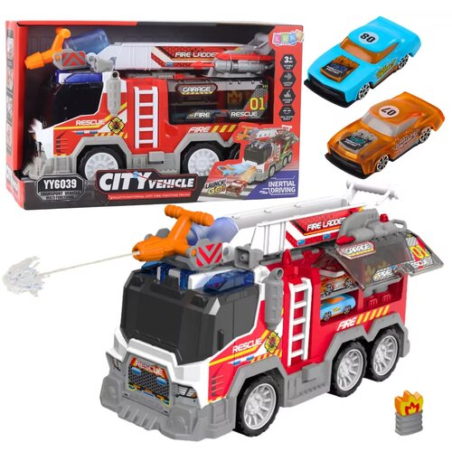 Lean Toys Gasilsko re&scaron;evalno vozilo z brizganjem vode Cene