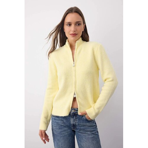 TRENDYOLMILLA Ženski duks Twoaw26Hi000900, Žuta Cene