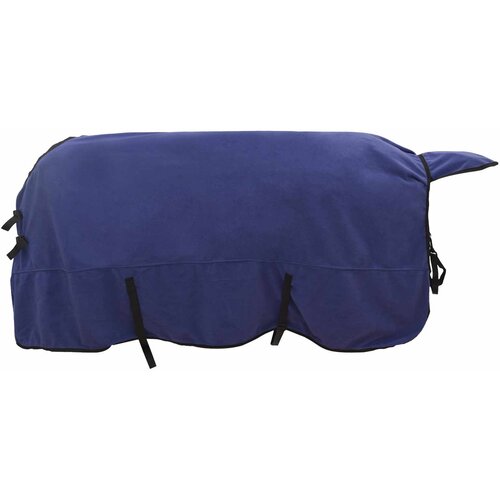 vidaXL Konjski pla&scaron;č Temno modra 135 cm Poliester, (5000288792) Cene