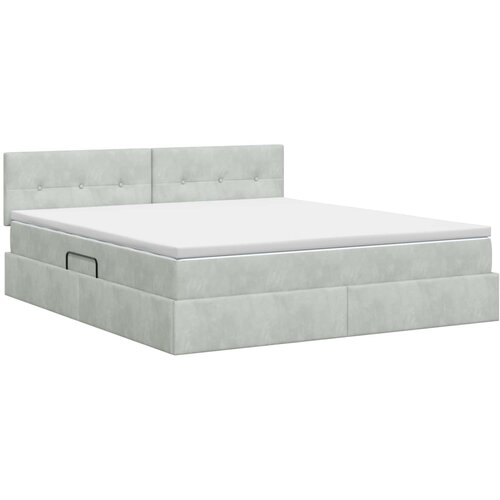  s od storage Svjetlosiva 160 x 200 cm Bar&amp;scaron;un Slike