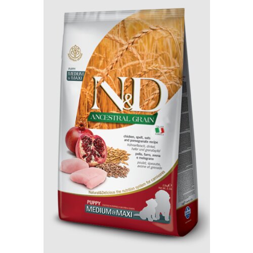 Farmina suva hrana za štence n&d, piletina i nar, 12kg Cene