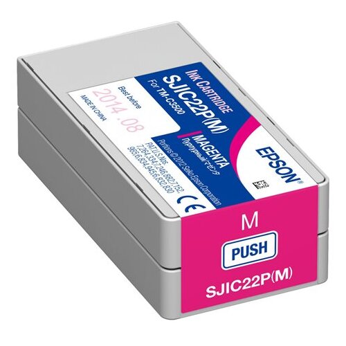 Epson SJIC22P M Kartu&amp;scaron;a s črnilom Slike