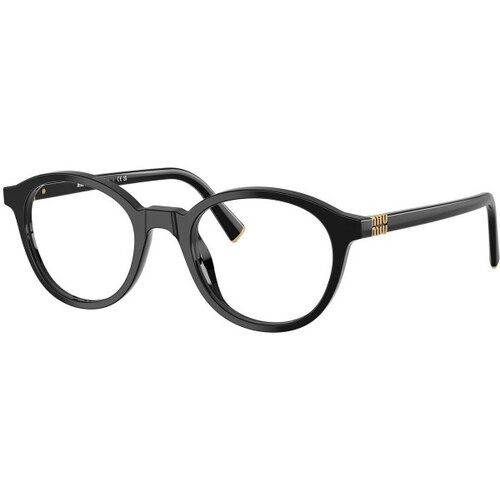 Miu Miu MU02WV 16K1O1 L (50) Črna/Kristalna Slike