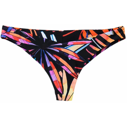 Desigual Bikini hlačke 'Playa' svetlo lila / breskev / neonsko roza / črna