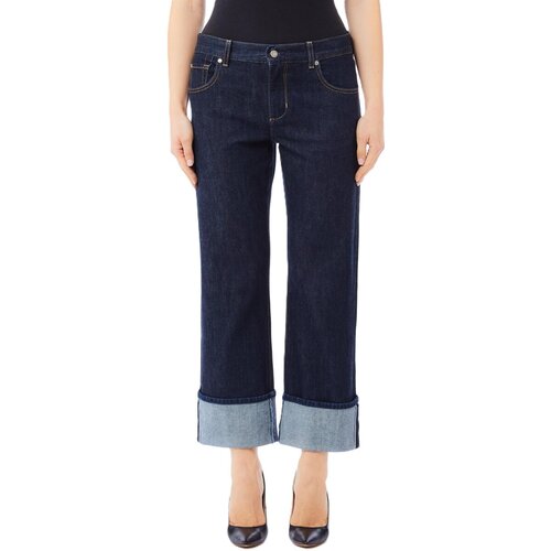Liu Jo Jeans straight UF5175DS074 Modra Slike