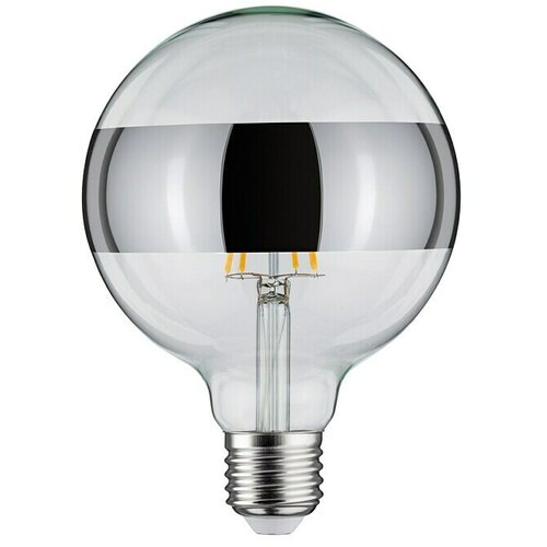 PAULMANN LED žarulja Vintage Globe-Form E27 (E27, Može se prigušiti, Topla bijela, 600 lm, 6,5 W, Boja: Srebrna) Cijene