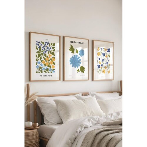WALLXPERT &Ccedil;-300511 - 5070 multicolor dekorativni set slika (3 komada) Cene