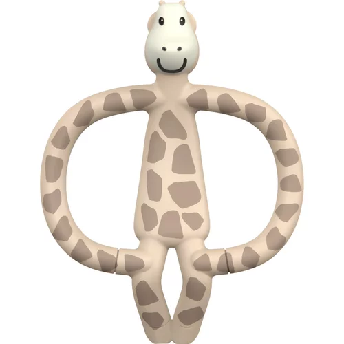 Matchstick monkey Grizalo z masažno zobno ščetko - Žirafa Zofi