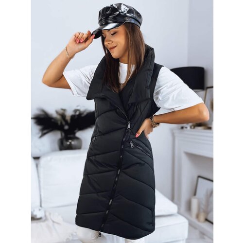 DStreet Quilted vest SERKIS black TY3280 Slike