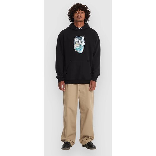 Volcom Fa Issam Auptel Po Pulover s kapuco black Cene
