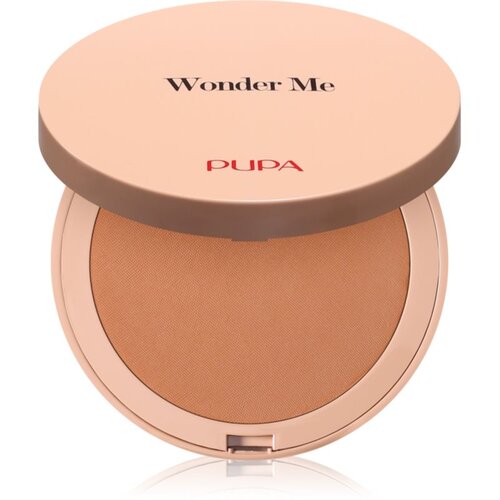 PUPA Milano Wonder Me Bronzer kompaktni bronz puder za popolno polt odtenek 004 - Dark Warm 7.5 g Slike