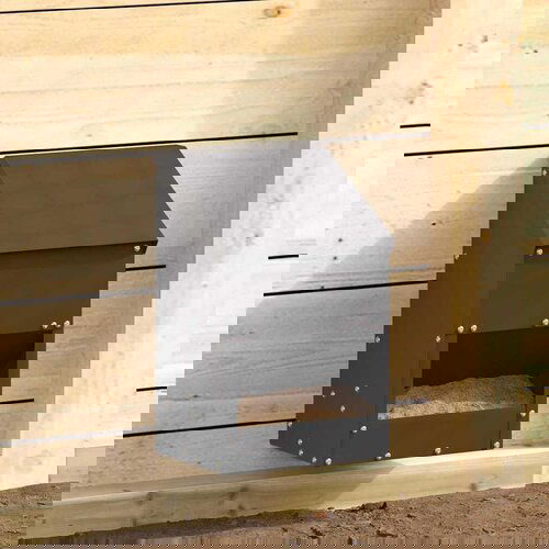 vidaXL hranilica za piliće crna 21 x 16 x 33 cm hladno valjani čelik Cijene